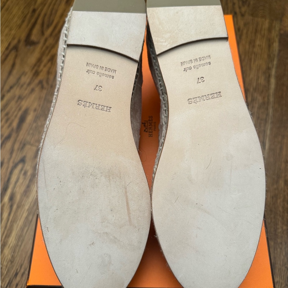 Hermes Trip espadrille size 37 - Picture 2 of 3